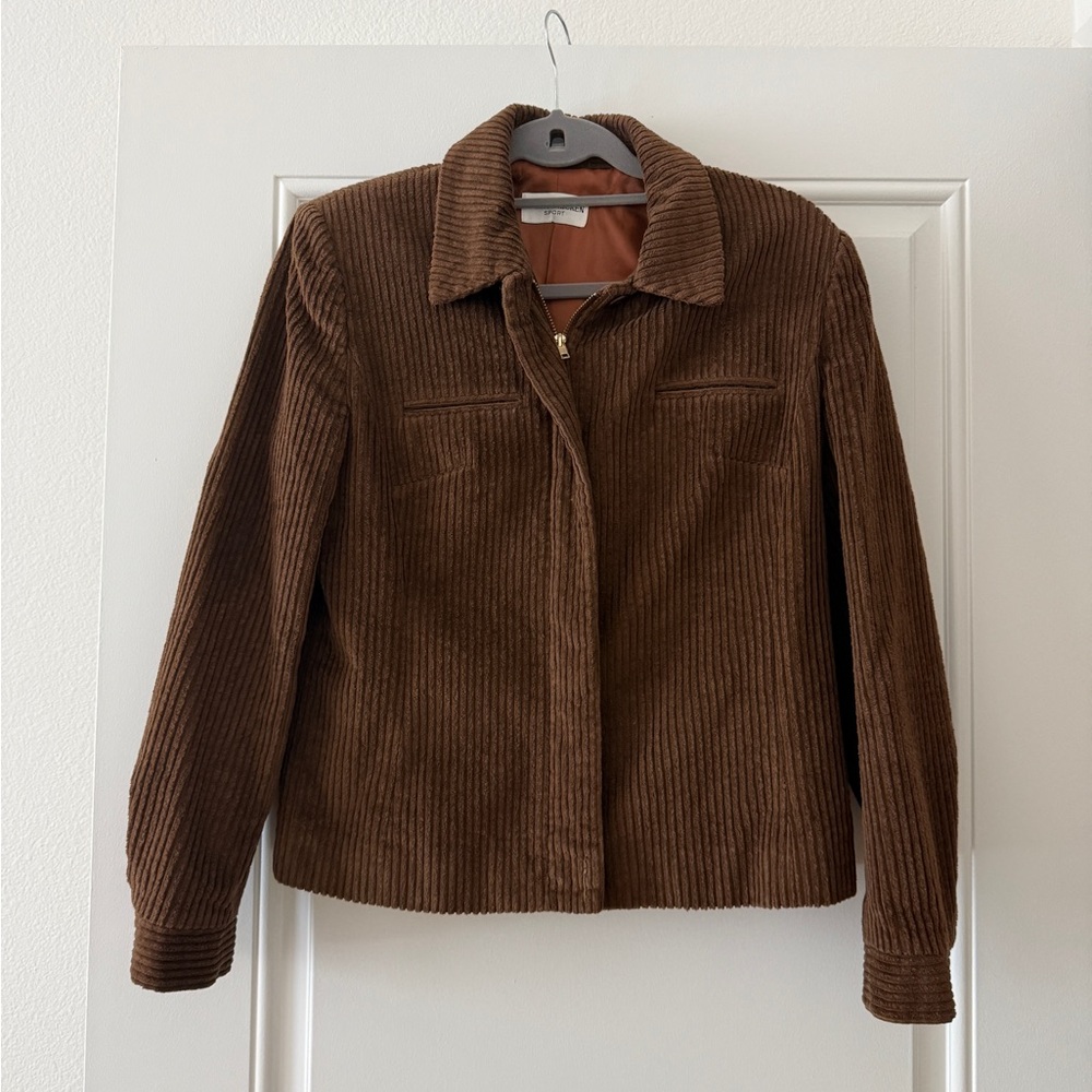 Barry Bricken Sport Vintage Brown Corduroy Jacket